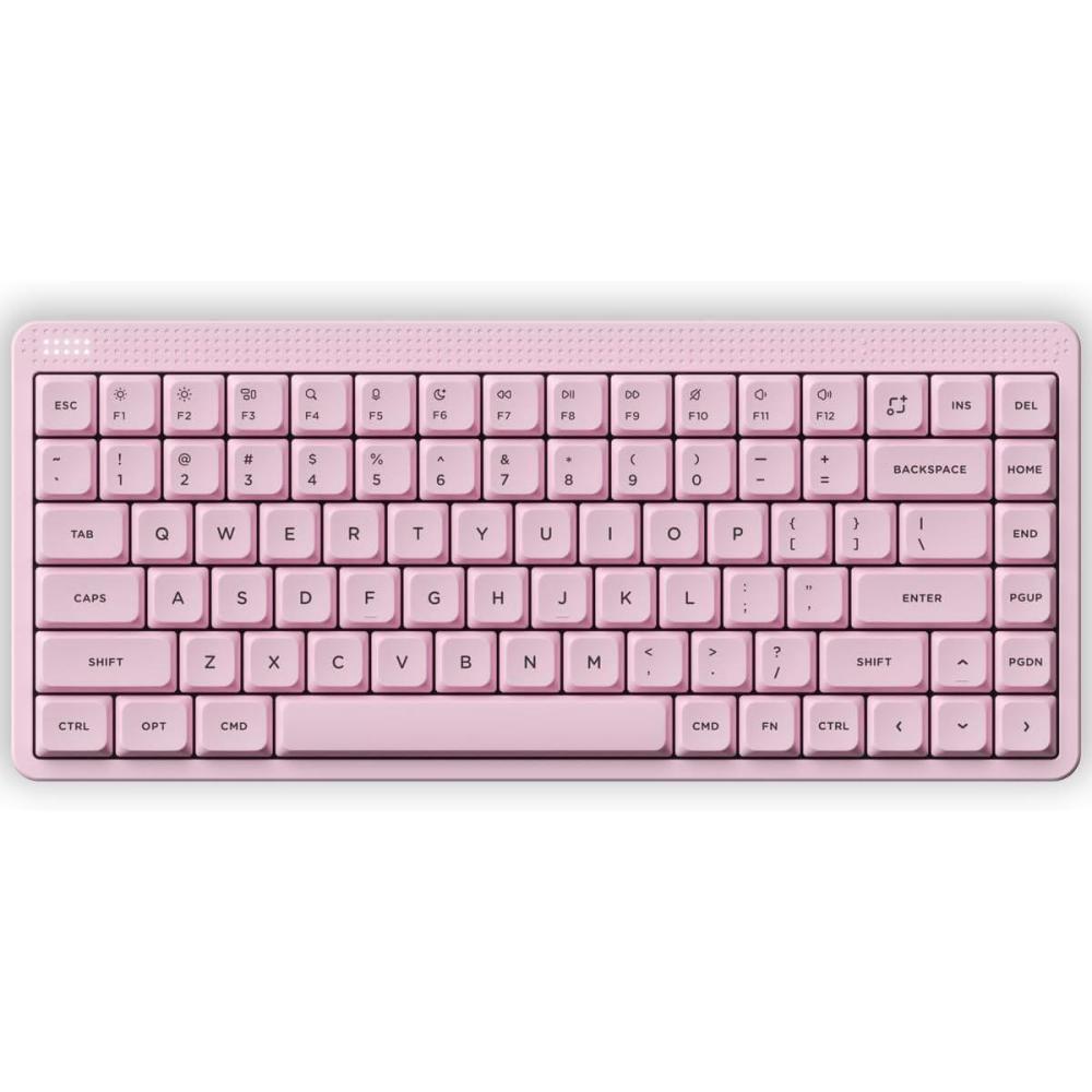 imagenuphy Node75 Wireless Mechanical Keyboard 75 Hot Swappable Custom Keyboard 82 Keys Computer Gaming Keyboards Supports Touch Gestures PBT Keycaps RGB Backlit Bluetooth24GHzUSBCBrown Nano Switch