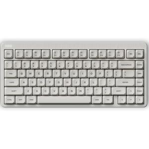 nuphy Node75 Wireless Mechanical Keyboard, 75% Hot Swappable Custom Low Profile Keyboard, 84 Keys Computer Gaming Keyboards, Supports Touch Gestures, PBT Keycaps, RGB Backlit, Bluetooth/2.4GHz/USB-C(Red Max Switch)